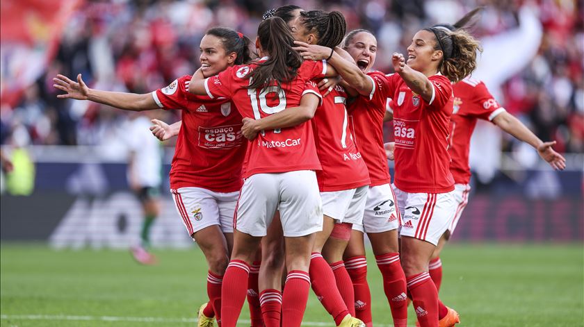 Futebol: Taça de Portugal feminina: Benfica vs Sporting. Foto: Miguel A. Lopes/Lusa