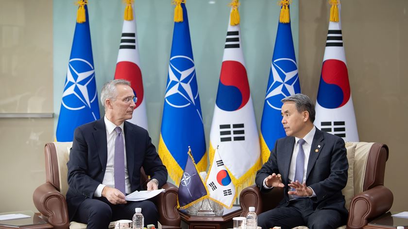 Ucrânia. NATO pede à Coreia do Sul para aumentar ajuda. Foto: Defense Ministry / Handout/EPA