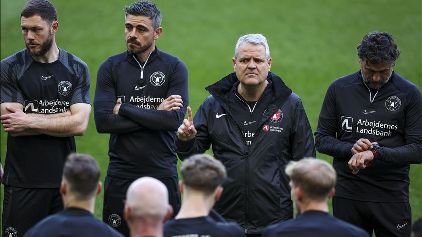 Albert Capellas, Midtjylland. Foto: José Sena Goulão/EPA