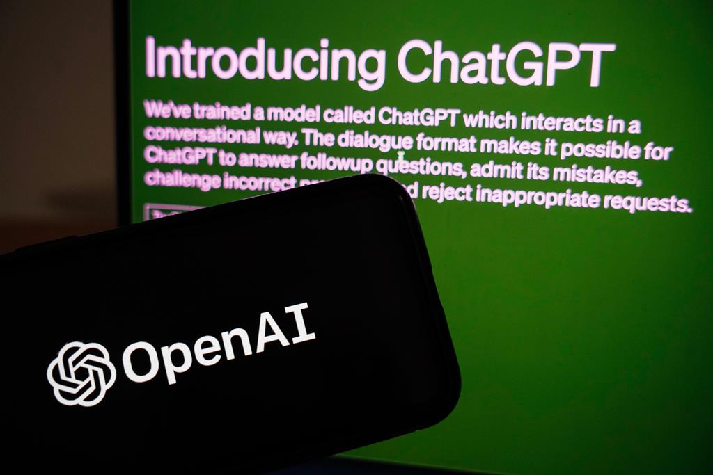 ChatGPT - OpenAI - inteligência artificial Foto: Wu Hao/EPA