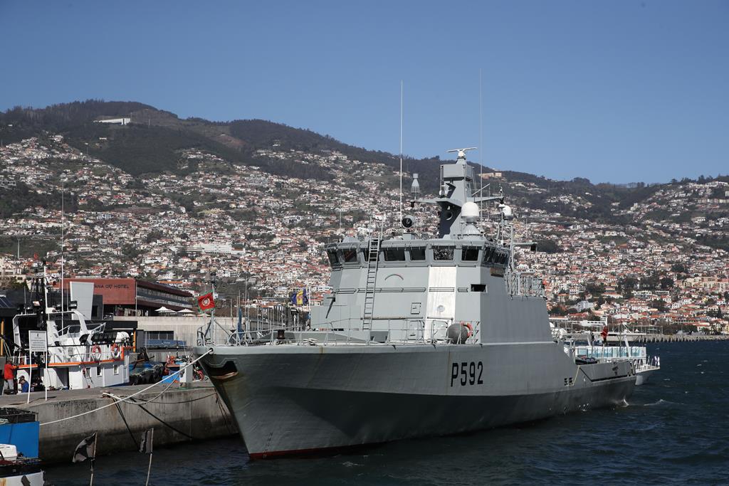Marinha - navio NRP Mondego Foto: João Homem Gouveia/Lusa