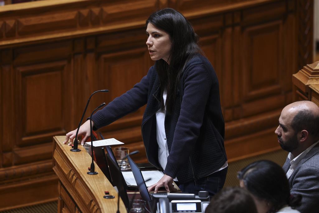 Mariana Mortágua, Bloco de Esquerda. Parlamento: Foto: Miguel A. Lopes/Lusa