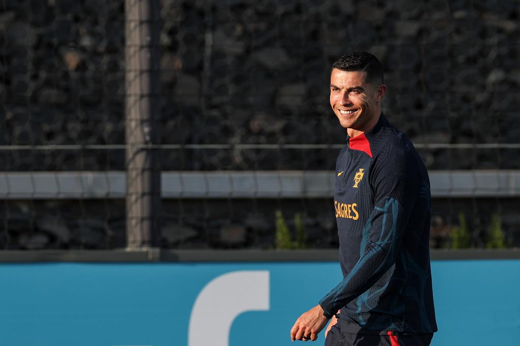 Cristiano Ronaldo continua a ser opção na seleção portuguesa Foto: Miguel A. Lopes/EPA