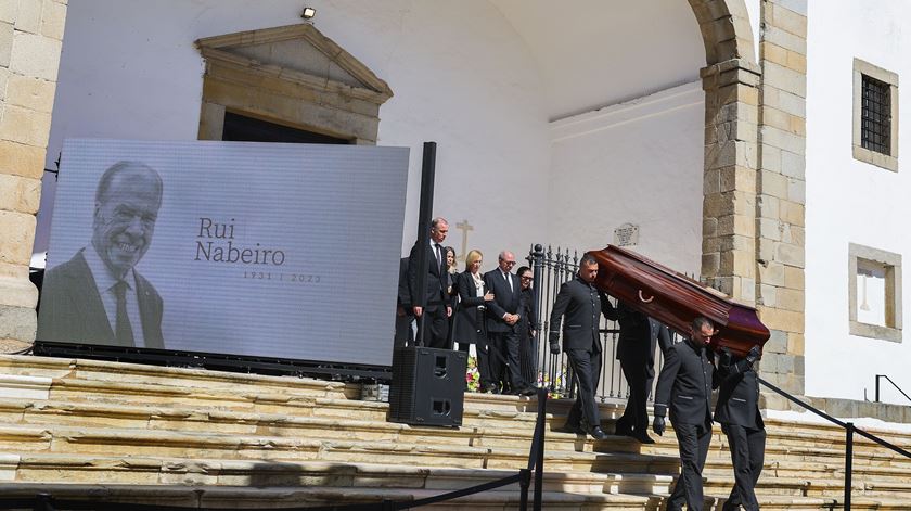 Cerimónias fúnebres do empresário Rui Nabeiro. Foto: Nuno Veiga/Lusa