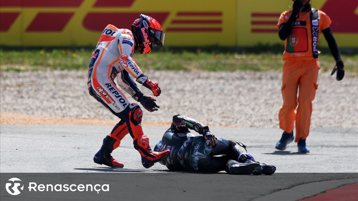 MotoGP. Acidente tira Miguel Oliveira do GP de Portugal, corrida ganha por  Francesco Bagnaia - Renascença