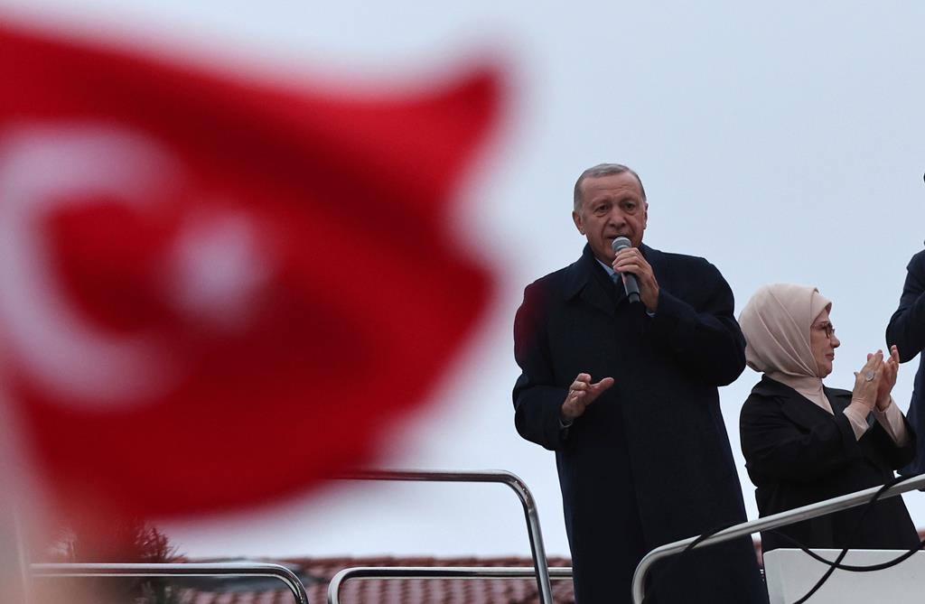Erdogan reeleito presidente da Turquia. Foto: Tolga Bozoglu/EPA