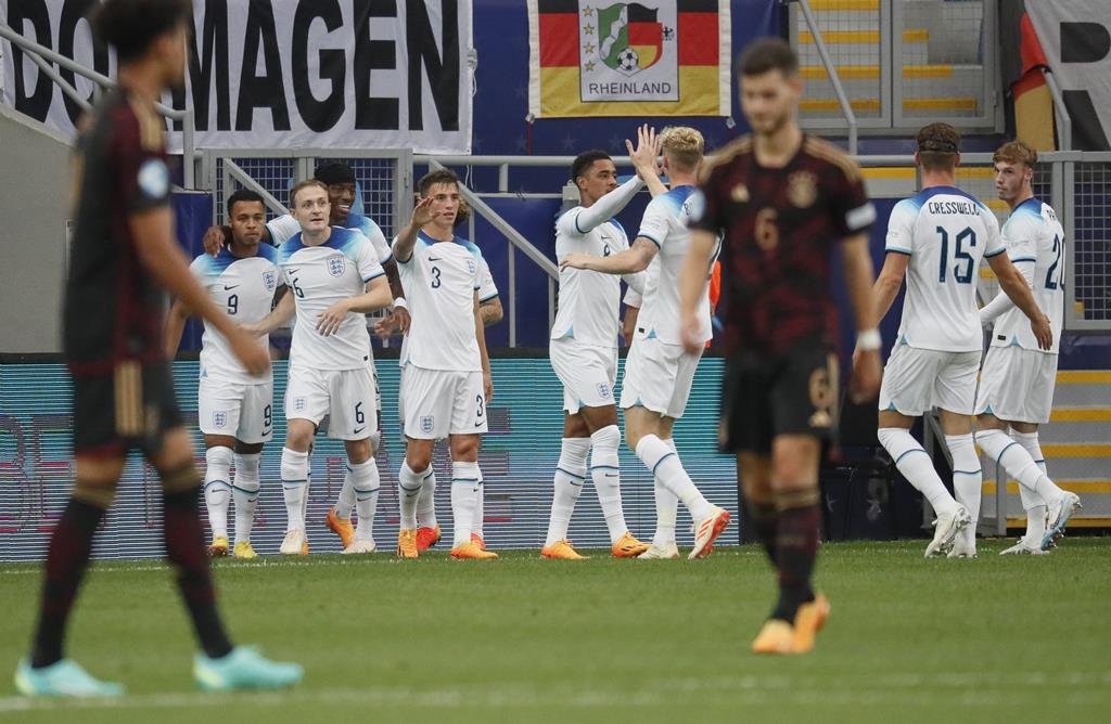 Portugal foi eliminado pela Inglaterra do Europeu de Sub-21 e