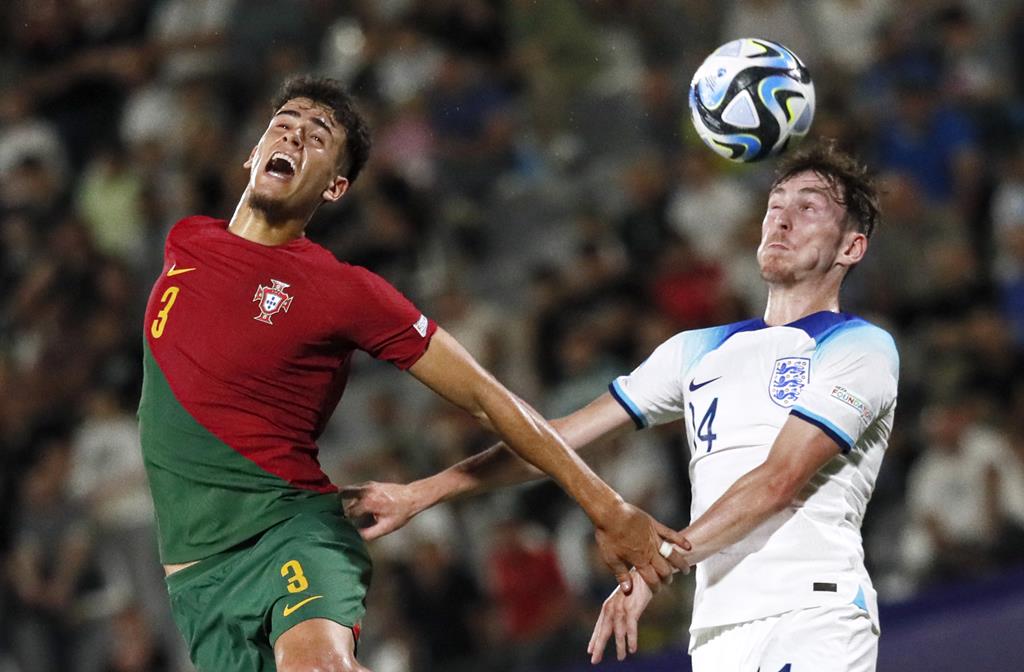 Portugal foi eliminado pela Inglaterra do Europeu de Sub-21 e