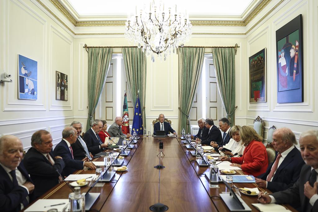 Reunião do Conselho de Estado em Setembro. Foto: Rodrigo Antunes/Lusa