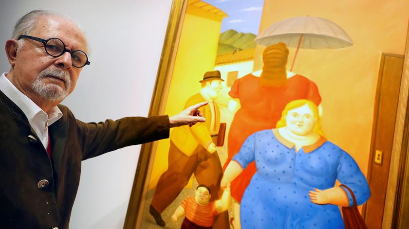 Fernando Botero, o famoso pintor e escultor colombiano, faleceu em