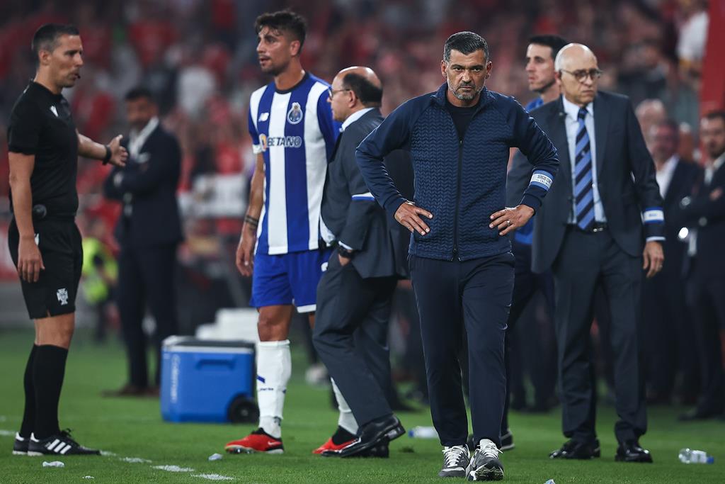 Sérgio Conceição. FC Porto. Foto: Rodrigo Antunes/Lusa