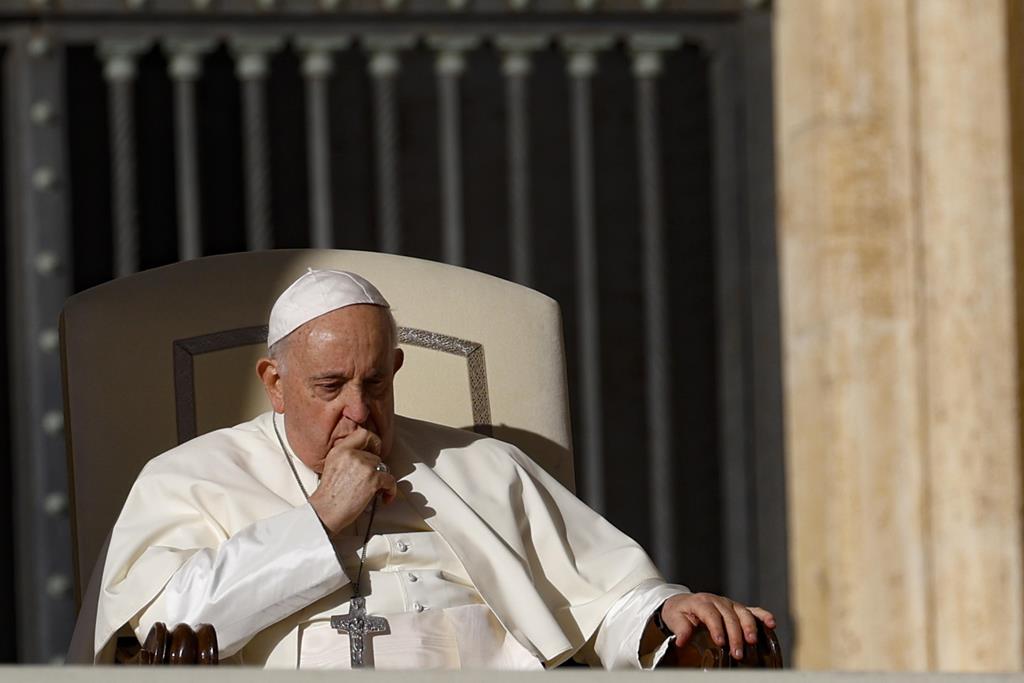 Vaticano prepara encontro de Papa com famílias de reféns do Hamas. Foto: Fabio Frustaci/EPA