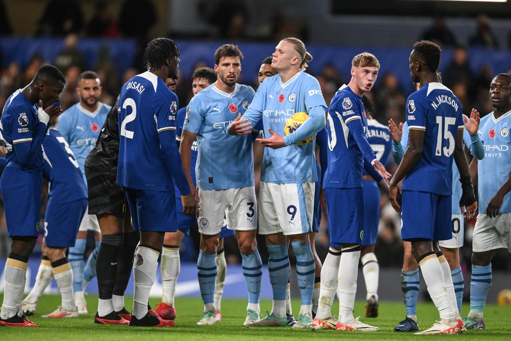 Em jogo com oito golos, Chelsea-Manchester City acaba empatado