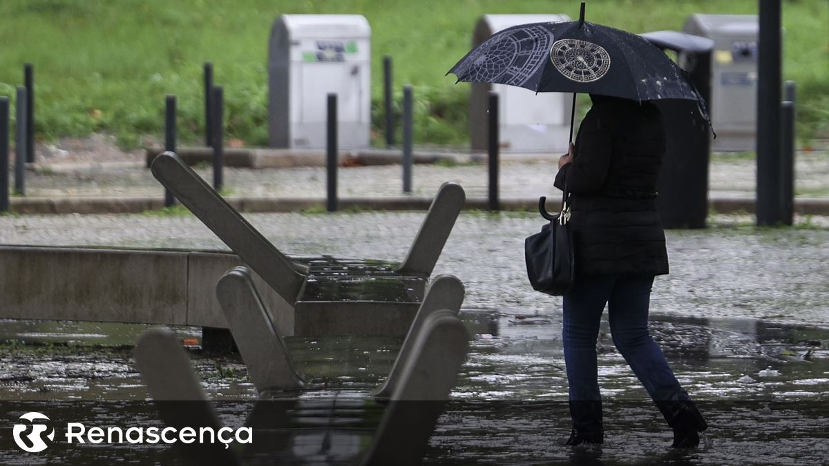 Tempo. Chuva forte e persistente a partir de terça-feira em especial no Norte e Centro