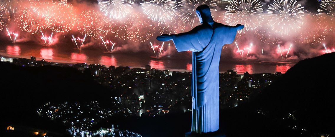 De Sydney ao Rio de Janeiro, veja as fotos da chegada de 2024