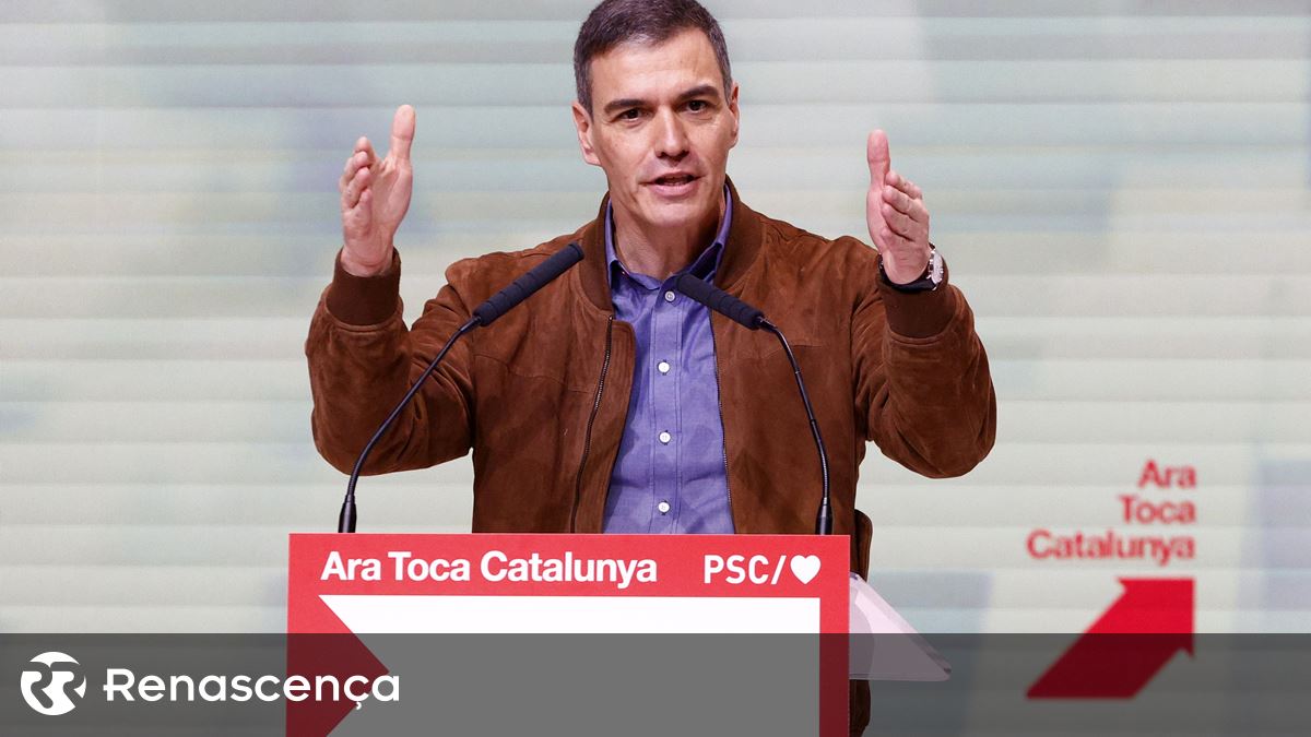 Sánchez destaca "resultado histórico" dos socialistas nas eleições da Catalunha