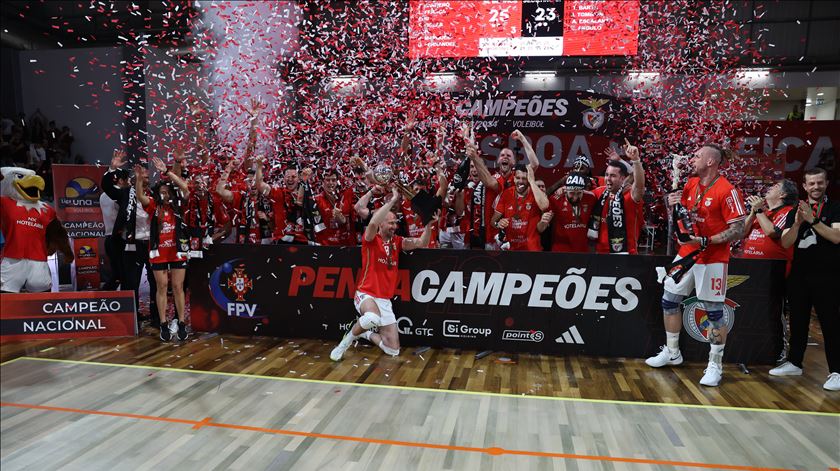 Benfica derrota Sporting e voltou a festejar. Foto: Manuel de Almeida/Lusa