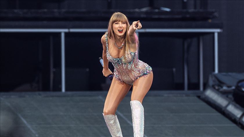 "É oficial, deixei o meu coração em Lisboa", diz Taylor Swift