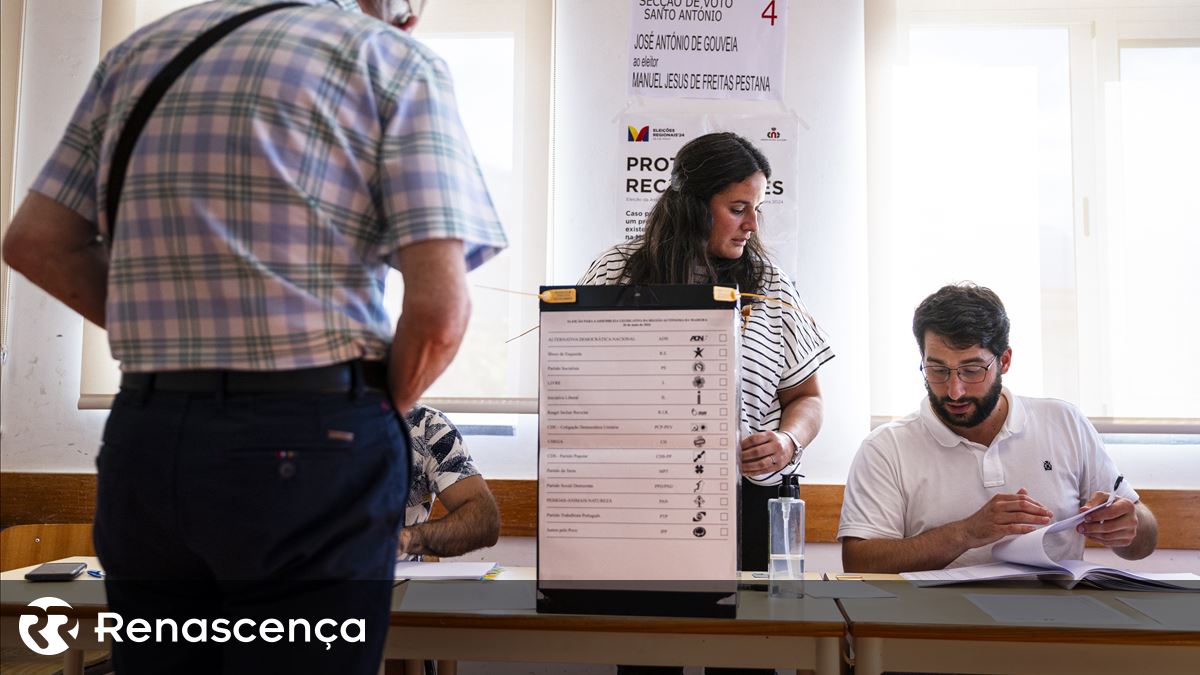 Eleições na Madeira. Afluência de 40,52% até às 16h00