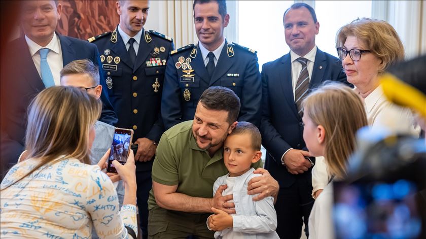 As seis horas de Zelensky em Lisboa. "Sinto que os portugueses acreditam no futuro da Ucrânia"