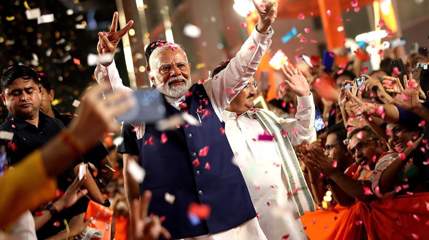 Índia. Modi toma posse para terceiro mandato como primeiro-ministro