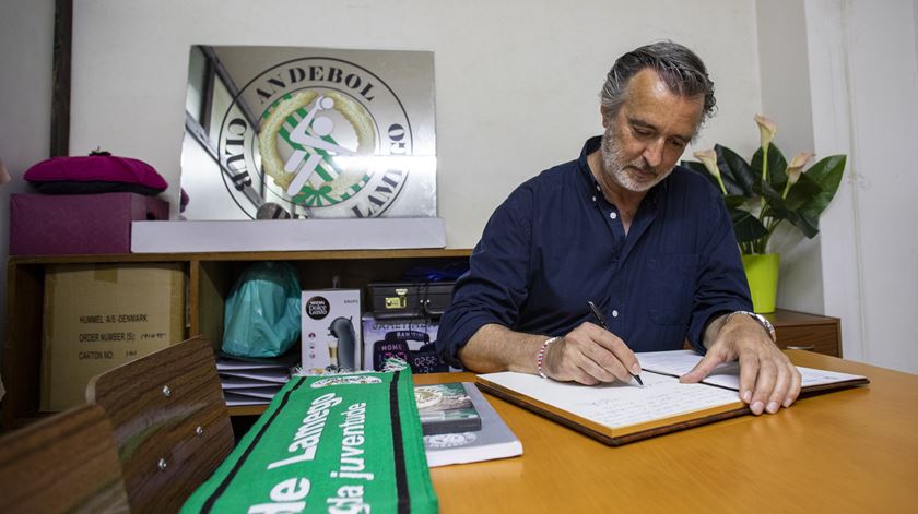 A visita "menos ortodoxa" de Cotrim, o novo sócio do Andebol de Lamego