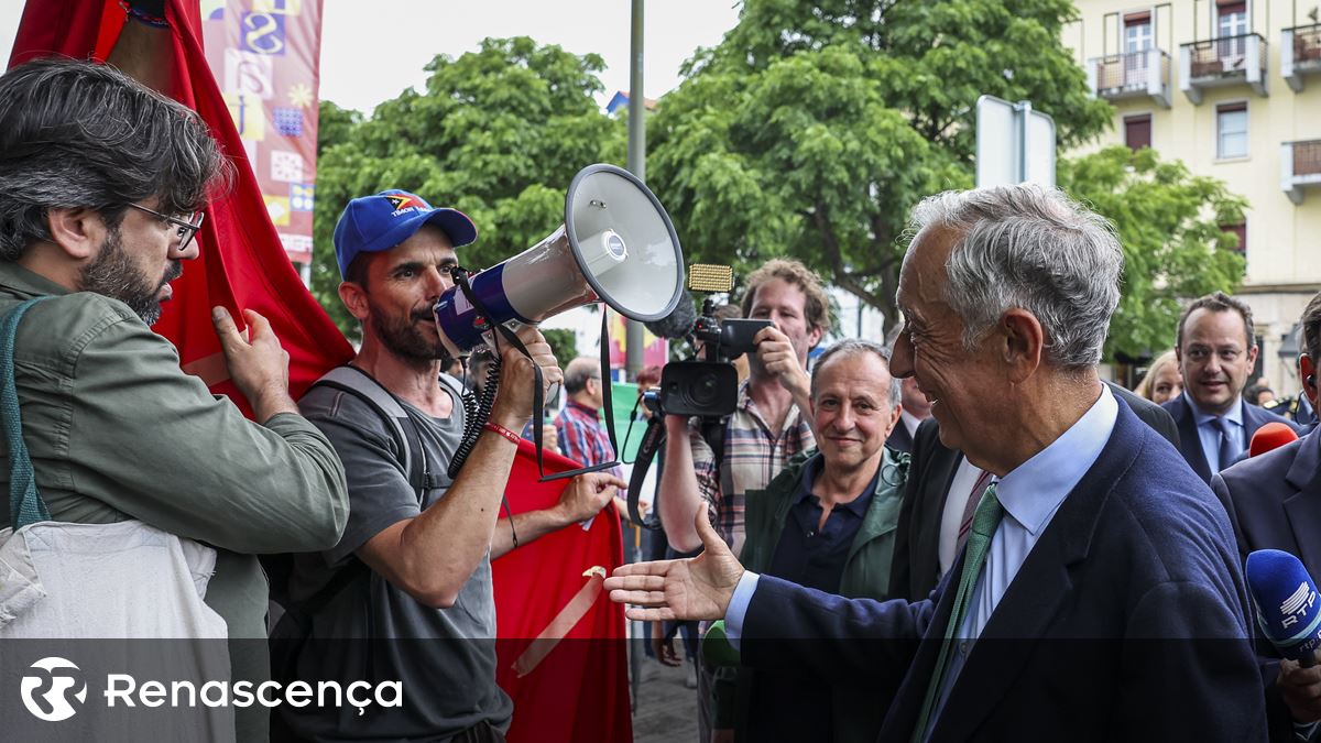 Palestina. Montenegro ignora manifestantes, Marcelo realça posições de Portugal na ONU