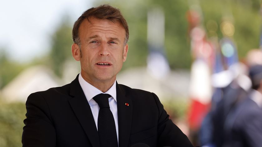 Macron exclui demissão "seja qual for o resultado" das eleições antecipadas