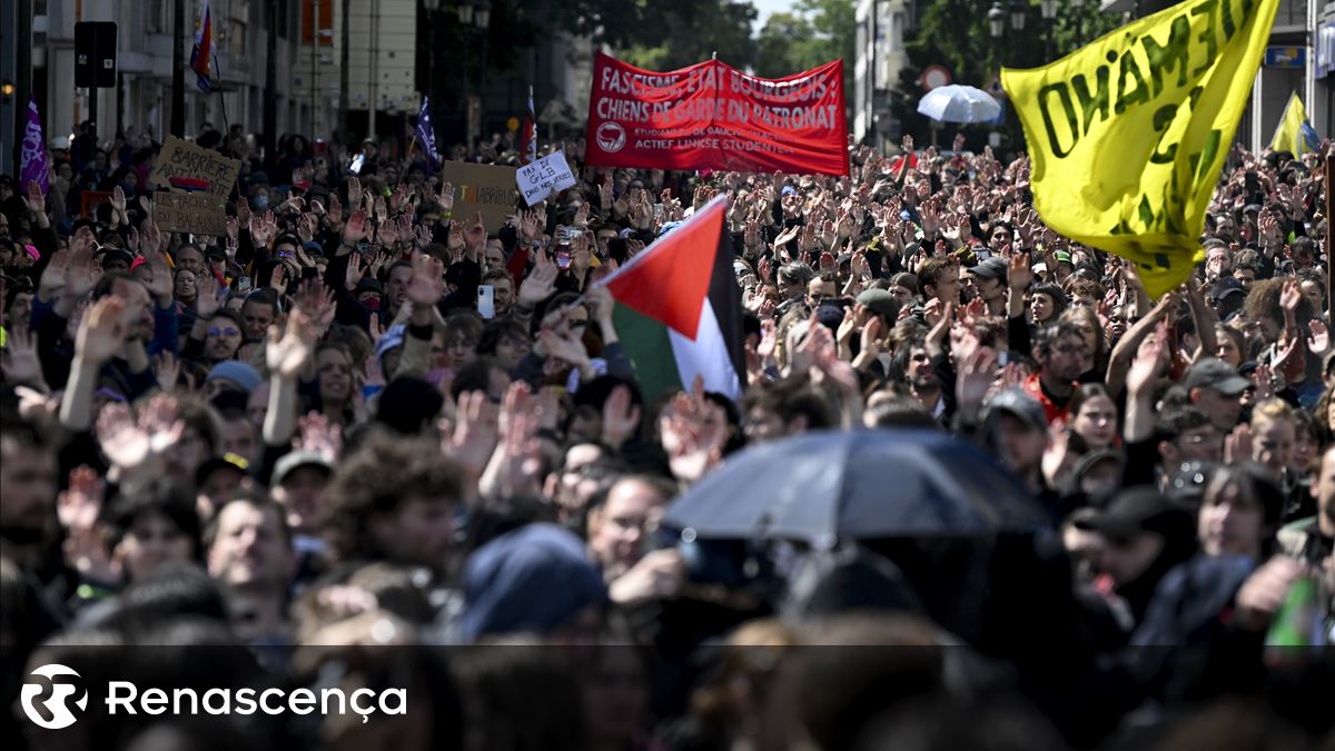 Perto de 4.500 manifestantes em Bruxelas contra resultados da extrema-direita