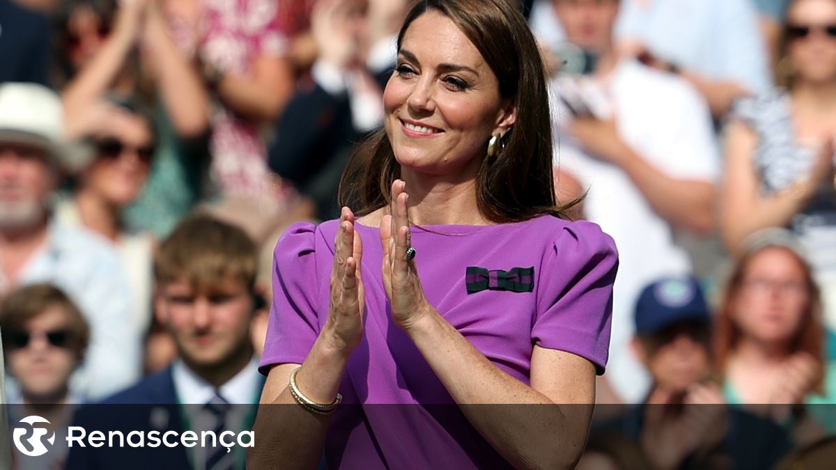 Kate Middleton aparece em público depois de terminar quimioterapia