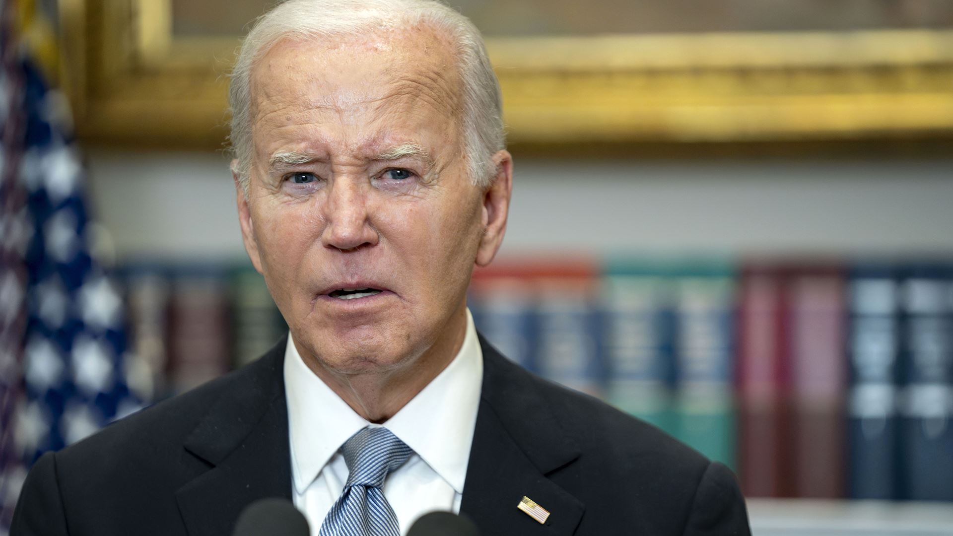 Joe Biden accuses Trump of promoting rhetoric that threatens democracy