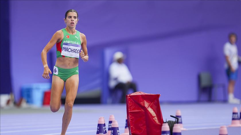 Mariana Machado nos Jogos Olímpicos de Paris. Foto: Hugo Delgado/Lusa