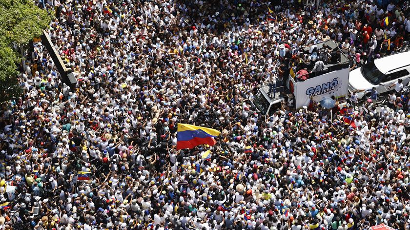 Os protestos em oposição a Maduro pelo mundo