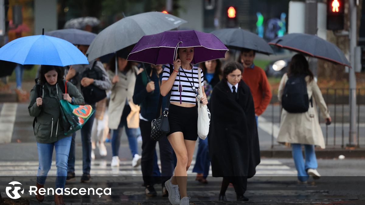 Chuva a Norte. Braga, Viana do Castelo e Vila Real estão sob aviso amarelo