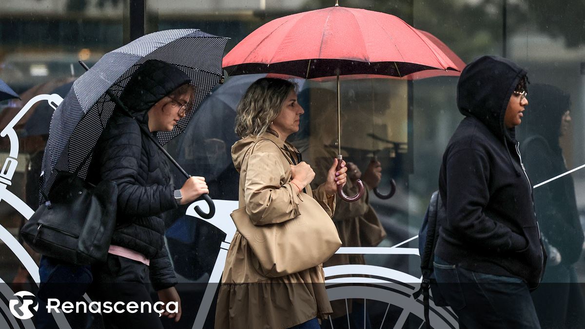 Chuva forte coloca sob aviso laranja Santarém, Guarda e Castelo Branco