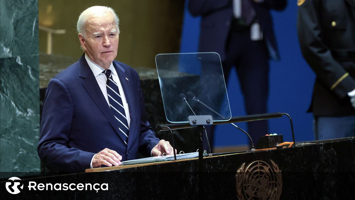 Biden. "A guerra de Putin falhou. A Ucrânia é livre"