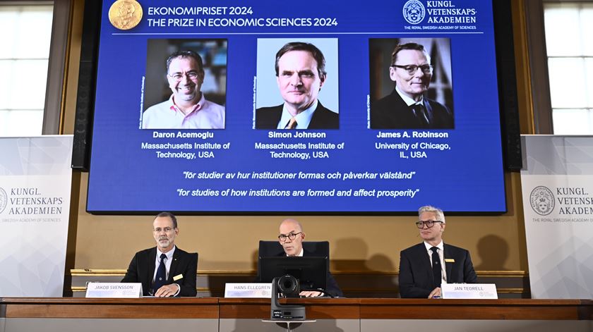 Nobel Economia. Prémio de Ciências Económicas vai para trabalhos sobre desigualdade entre nações