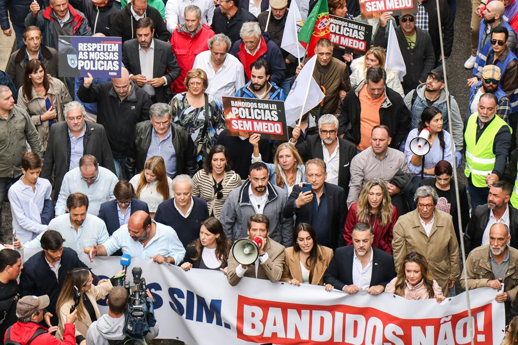 Manifestação Chega Apoio Polícias - Alexandre Abrantes Neves