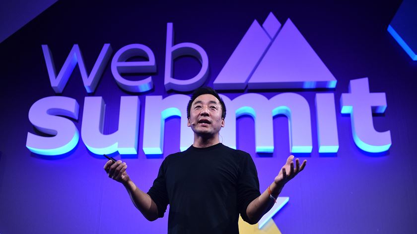 Alex Chung  cofundador do Giphy. Foto: Sam Barnes/Web Summit