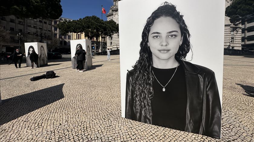 Estudantes do Porto em protesto. Foto: Eduarda Pastor