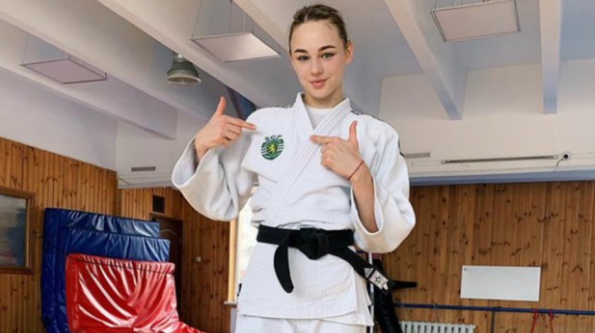 Daria Bilodid, Sporting, judo. Foto: SCP