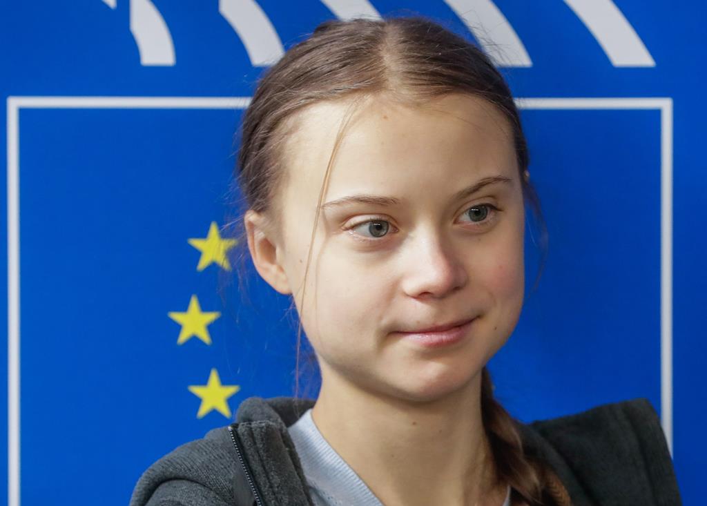 A ativista Greta Thunberg. Foto: EPA
