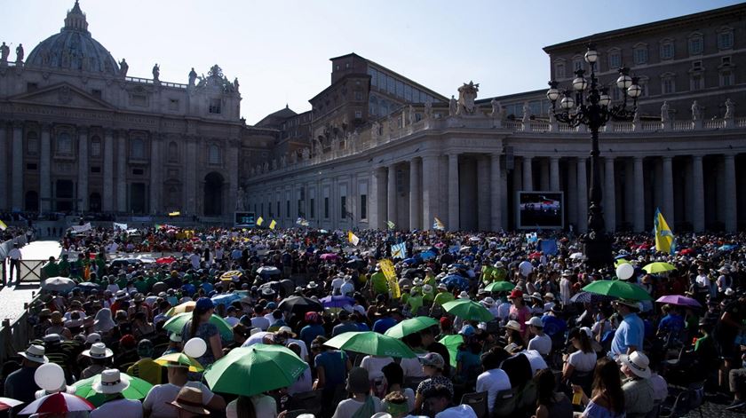 Acólitos participam em peregrinação internacional a Roma. Foto: Lusa