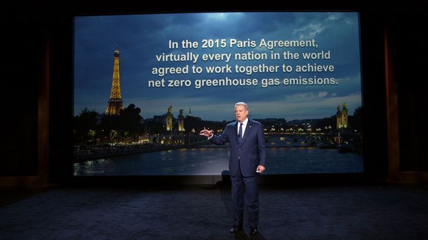 O novo documentário mostra as acções de Al Gore pelo mundo. Imagem: Paramount Pictures