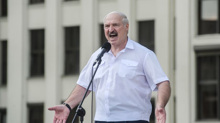 Alexander Lukashenko, presidente da Bielorrússia. Foto: Yauhen Yerchak/EPA