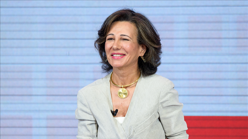 Ana Botín, presidente do grupo Santander Foto: DR