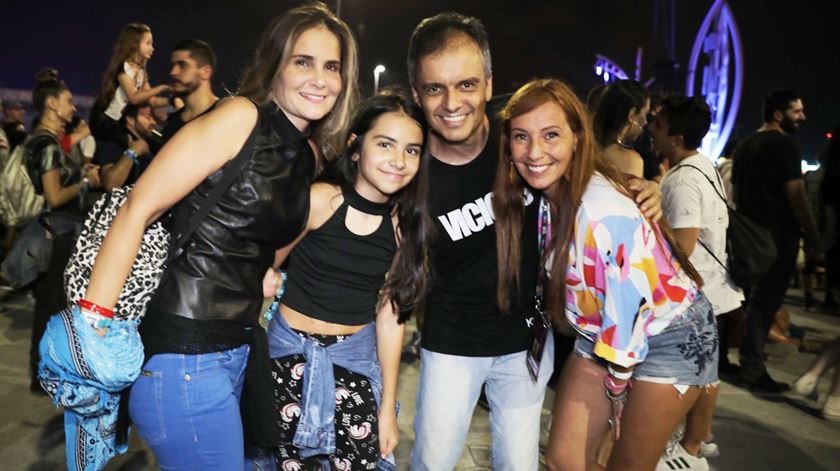 Ana Galvão com público do Rock in Rio Brasil, 2019 Foto: DR