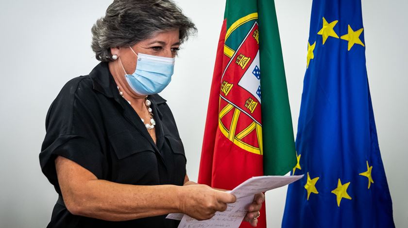Ana Gomes a 10 de Setembro, na apresentação da candidatura à Presidência da República. Foto: José Sena Goulão/Lusa