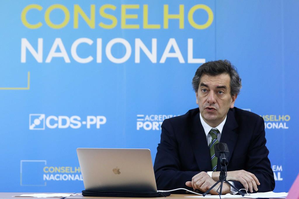 Presidente do Conselho Nacional do CDS-PP, Filipe Anacoreta Correia. Foto: António Cotrim/Lusa