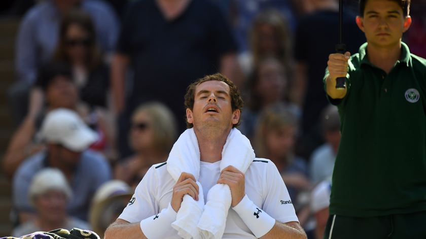Murray pára seis meses e volta aos "courts" a tempo de Wimbledon. Foto: EPA